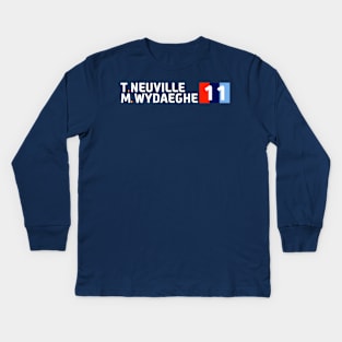 Thierry Neuville/Martijn Wydaeghe Kids Long Sleeve T-Shirt